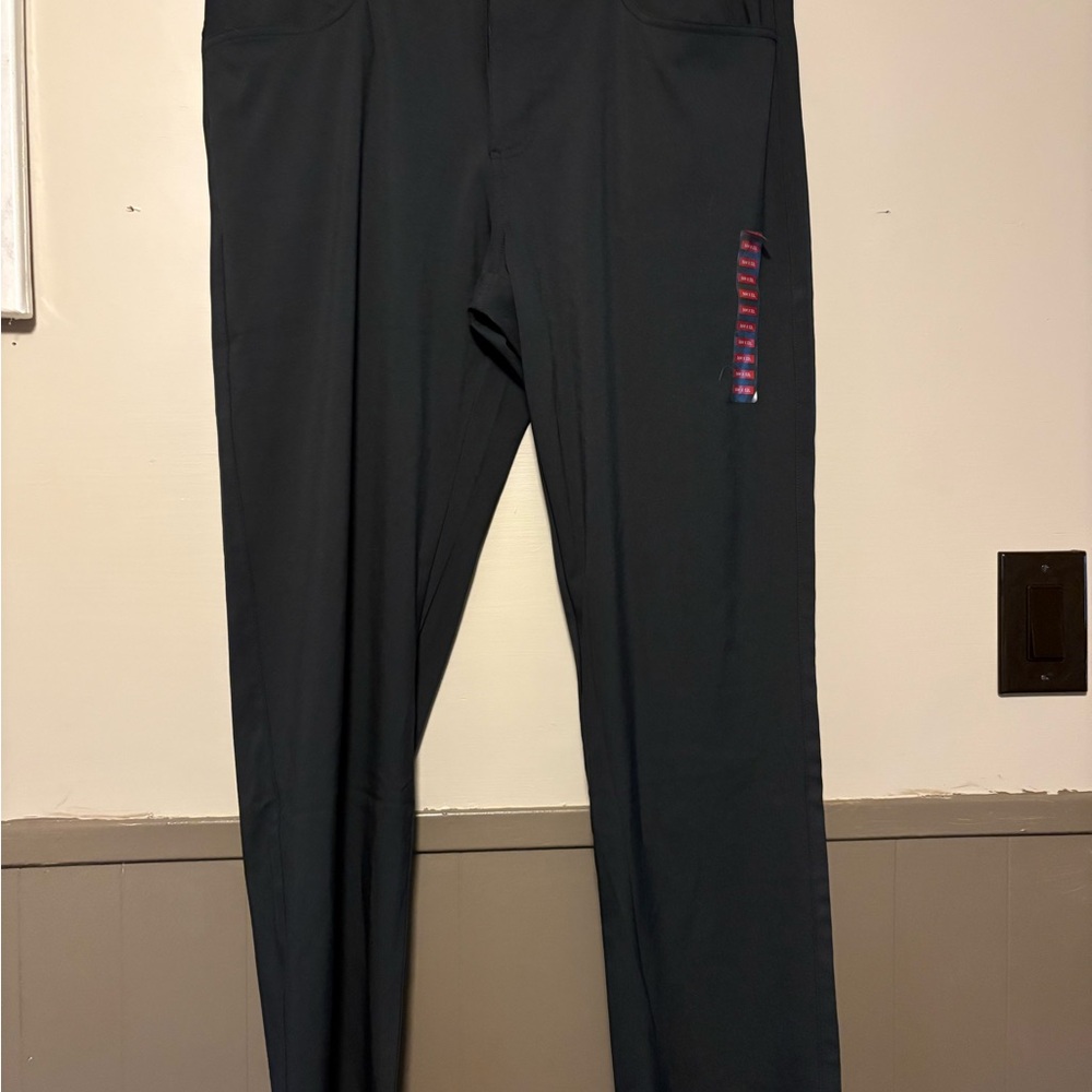 Elegant Charcoal Men's Dress Pants